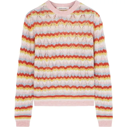 Knitwear > Round-neck Knitwear - - Maison Kitsuné - Modalova