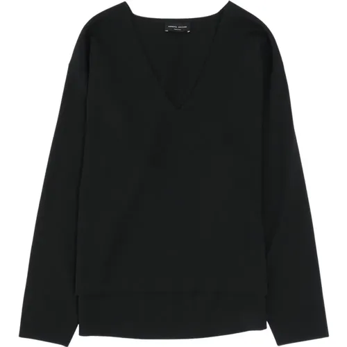 Knitwear > V-neck Knitwear - - Roberto Collina - Modalova