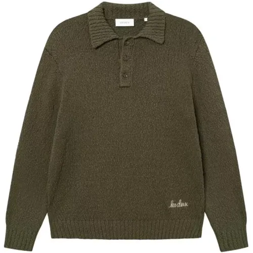 Knitwear > V-neck Knitwear - - Les Deux - Modalova