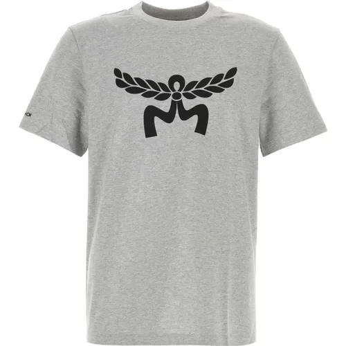 MCM - Tops > T-Shirts - Gray - MCM - Modalova