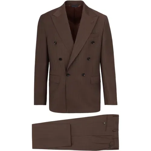 Suits > Suit Sets > Double Breasted Suits - - Paoloni - Modalova