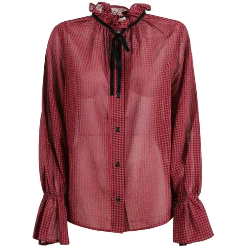 Blouses & Shirts > Shirts - - Ganni - Modalova