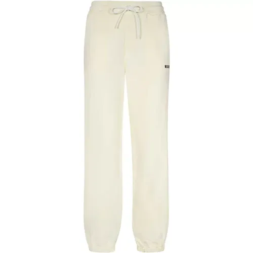 Trousers > Sweatpants - - Msgm - Modalova