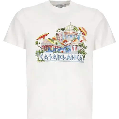 Tops > T-Shirts - - Casablanca - Modalova