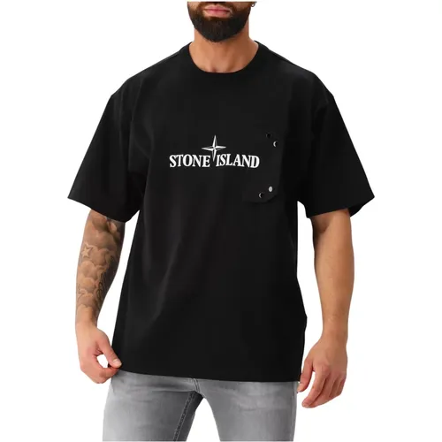 Tops > T-Shirts - - Stone Island - Modalova