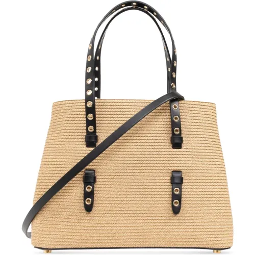 Alaïa - Bags > Handbags - Beige - Alaïa - Modalova