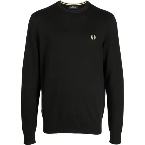 Knitwear > Round-neck Knitwear - - Fred Perry - Modalova