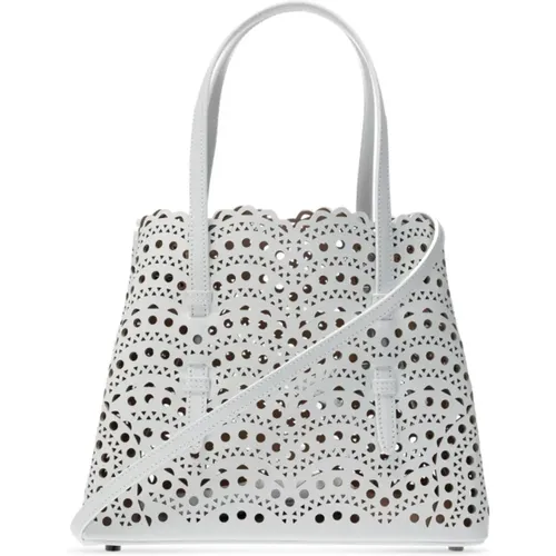 Alaïa - Bags > Handbags - White - Alaïa - Modalova