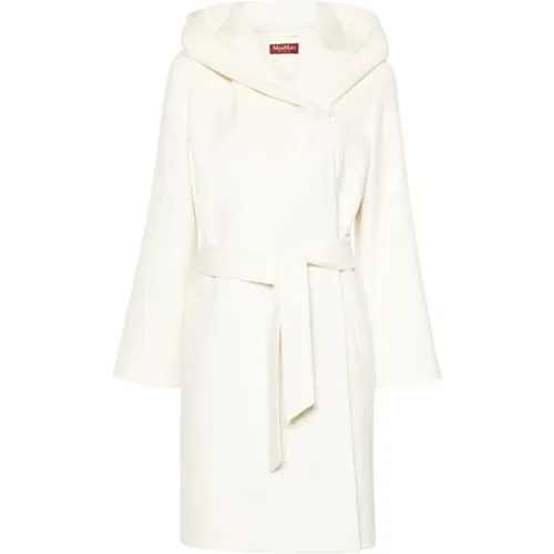 Coats > Belted Coats - - Max Mara Studio - Modalova