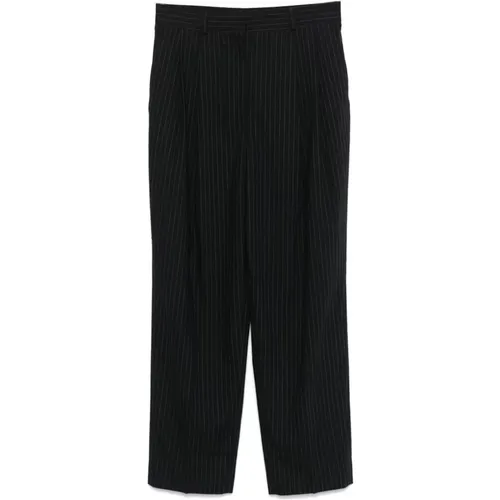 Trousers > Straight Trousers - - TotêMe - Modalova