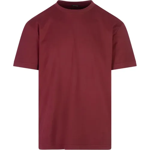 Kiton - Tops > T-Shirts - Red - Kiton - Modalova