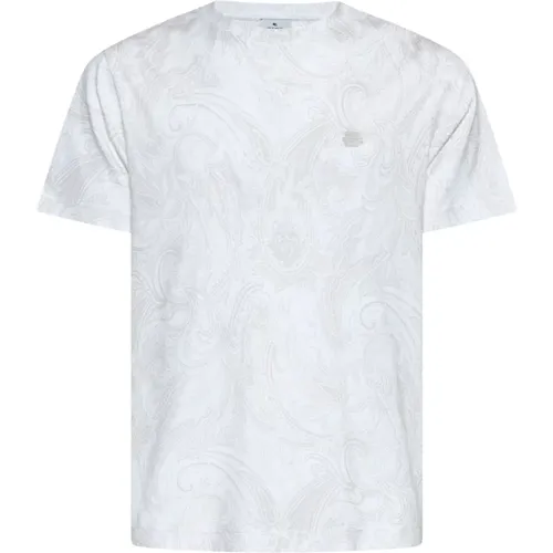 Etro - Tops > T-Shirts - White - ETRO - Modalova