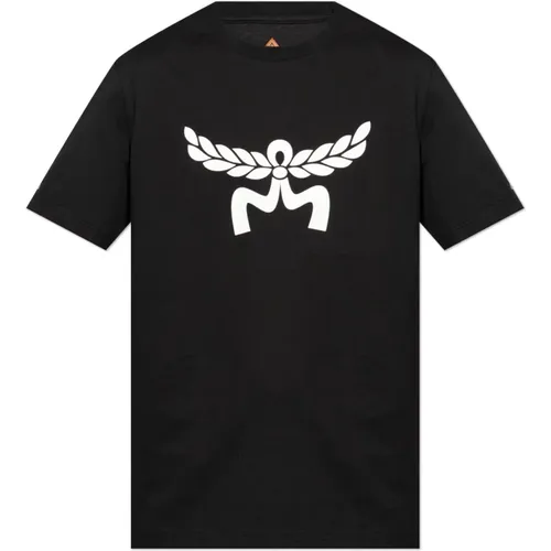 MCM - Tops > T-Shirts - Black - MCM - Modalova