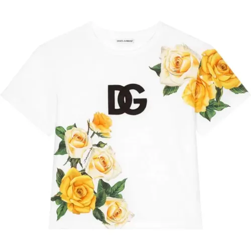 Kids > Tops > T-Shirts - - Dolce & Gabbana - Modalova