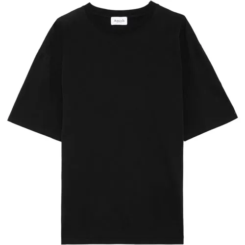 Amish - Tops > T-Shirts - Black - Amish - Modalova
