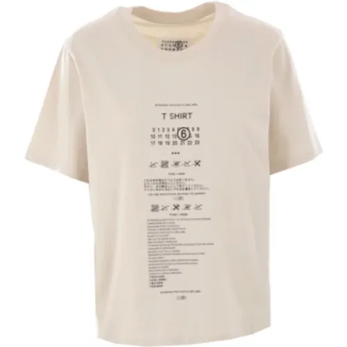 Tops > T-Shirts - - MM6 Maison Margiela - Modalova