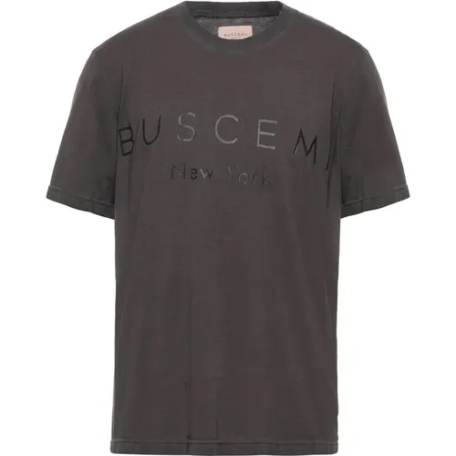 Buscemi - Tops > T-Shirts - Gray - Buscemi - Modalova
