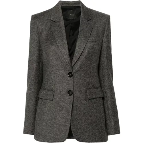 Pinko - Jackets > Blazers - Gray - pinko - Modalova