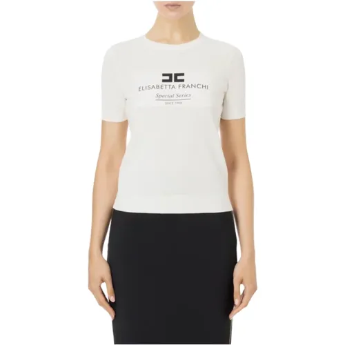 Tops > T-Shirts - - Elisabetta Franchi - Modalova