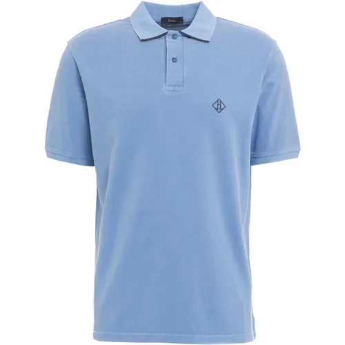 Herno - Tops > Polo Shirts - Blue - Herno - Modalova