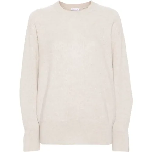 Knitwear > Round-neck Knitwear - - BRUNELLO CUCINELLI - Modalova