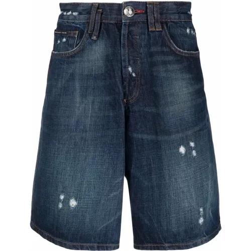 Shorts > Denim Shorts - - Philipp Plein - Modalova