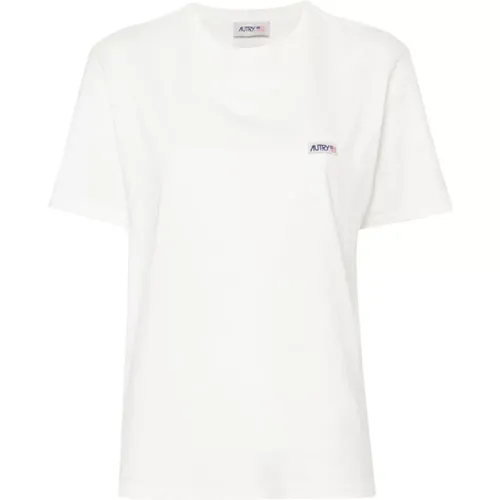 Autry - Tops > T-Shirts - White - Autry - Modalova