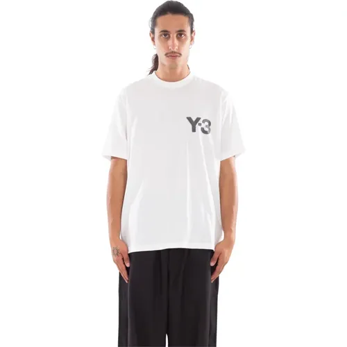 Y-3 - Tops > T-Shirts - White - Y-3 - Modalova