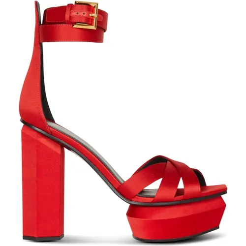 Shoes > Sandals > High Heel Sandals - - Balmain - Modalova