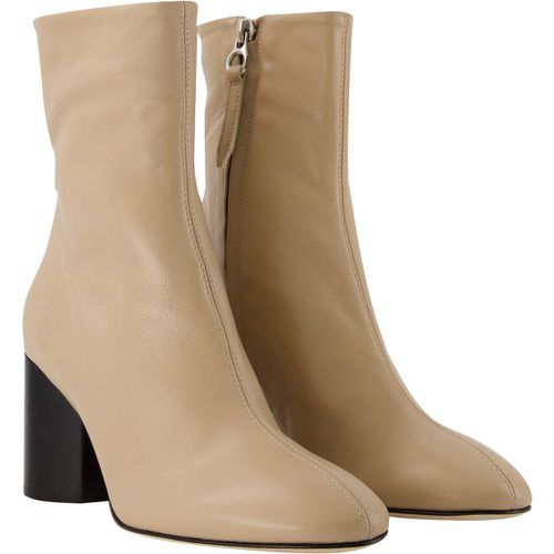 Alena 75Mm Round Toe Ankle in leatherBoot - aeyde - Modalova