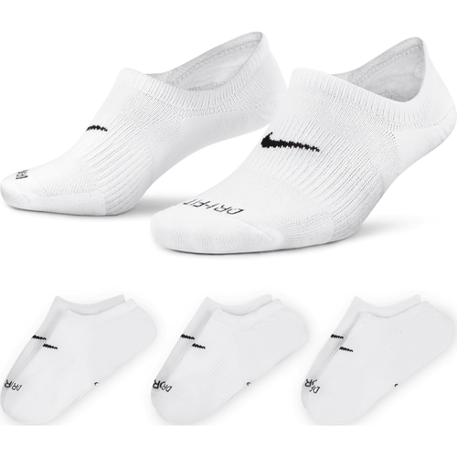 Socquettes ouvertes de training Everyday Plus Cushioned (3 paires) - Nike - Modalova