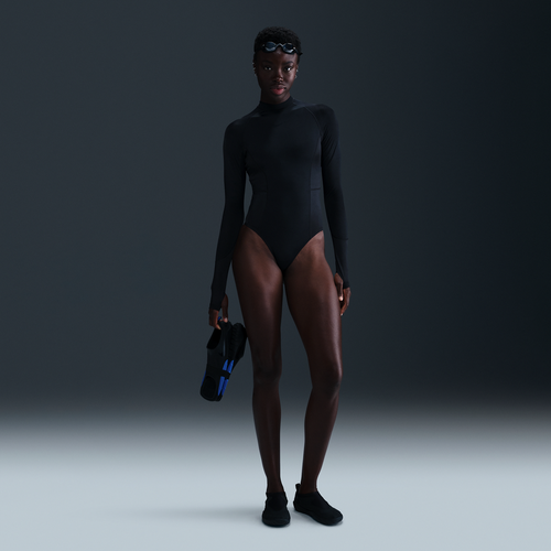 Maillot une pièce à manches longues HydraLock Swim Fusion (CB) - Nike - Modalova
