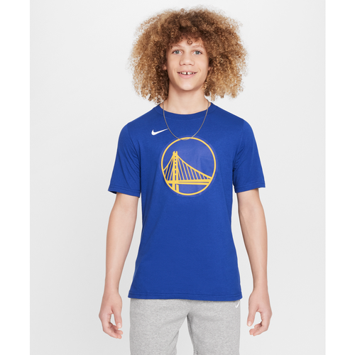 T-shirt à logo NBA Golden State Warriors Essential pour ado (garçon) - Nike - Modalova