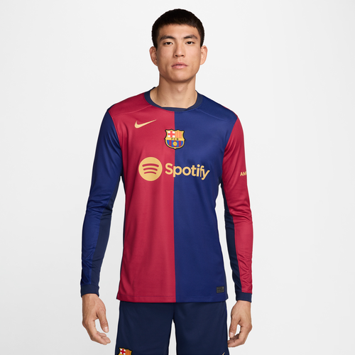 Maillot de foot à manches longues Replica Dri-FIT FC Barcelona 2024/25 Stadium Domicile - Nike - Modalova