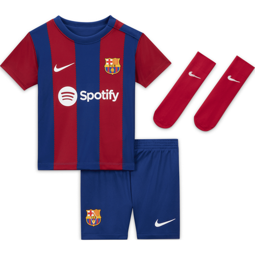 Ensemble trois pièces Dri-FIT FC Barcelona 2023/24 Domicile pour bébé et tout-petit - Nike - Modalova
