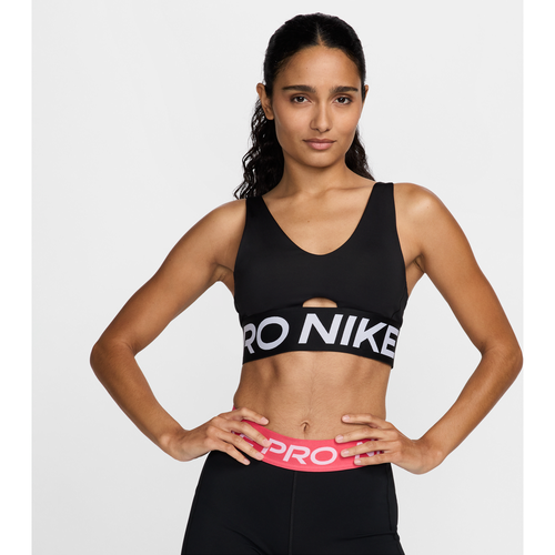 Brassière de sport rembourrée à maintien normal Pro Indy Plunge - Nike - Modalova