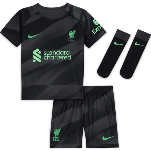 Ensemble trois pièces Dri-FIT Liverpool FC 2023/24 Gardien de but pour bébé et tout-petit - Nike - Modalova