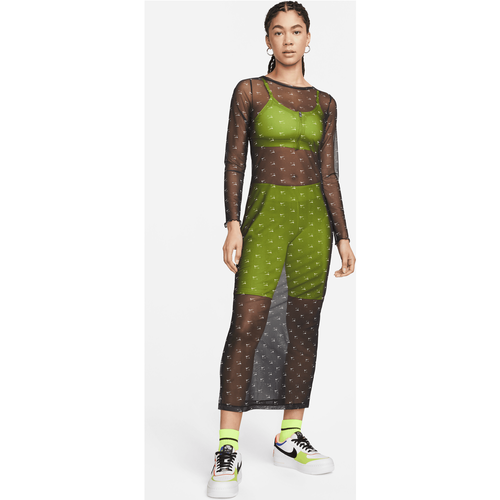 Robe à manches longues imprimée en mesh  Air - Nike - Modalova