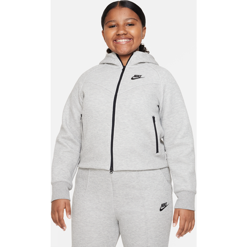 Sweat à capuche et à zip Sportswear Tech Fleece pour ado (fille) (taille élargie) - Nike - Modalova