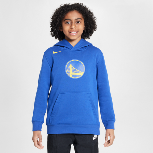 Sweat à capuche NBA en tissu Fleece Golden State Warriors Club pour ado - Nike - Modalova