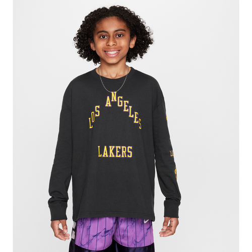 T-shirt à manches longues NBA Max90 Los Angeles Lakers 2023/24 City Edition pour ado (garçon) - Nike - Modalova