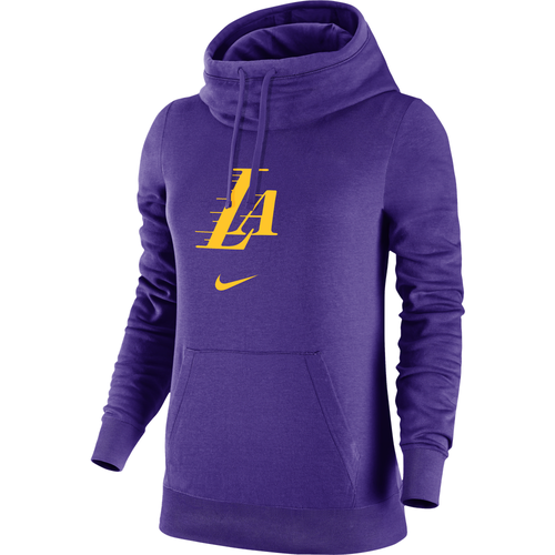 Sweat à capuche et col cheminée NBA Los Angeles Lakers Club Fleece 2023/24 City Edition - Nike - Modalova