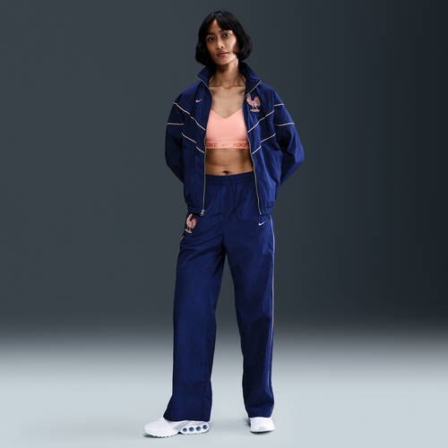 Pantalon tissé taille haute Football FFF Windrunner - Nike - Modalova