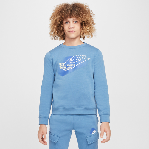 Sweat à col ras-du-cou Sportswear Standard Issue pour ado (garçon) - Nike - Modalova