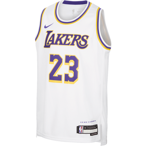 Maillot Dri-FIT NBA Swingman LeBron James Los Angeles Lakers Icon Edition 2022/23 pour ado - Nike - Modalova
