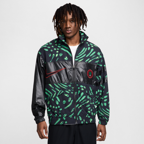 Veste à motifs légère Football Nigeria Courtside - Nike - Modalova