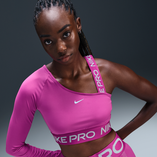 Crop top asymétrique Dri-FIT Pro Shine - Nike - Modalova