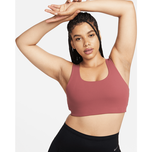 Brassière de sport à maintien léger avec doublure légère et encolure en U Alate All U - Nike - Modalova