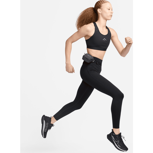 Legging 7/8 à taille haute et maintien supérieur avec poches Trail Go - Nike - Modalova