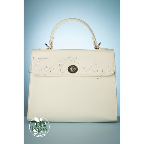 Versailles Handbag Années 50 en Perce-neige - Charlie Stone - Modalova